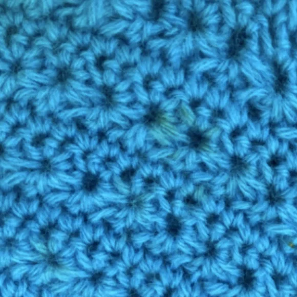 Vintage handmade knit hat/ear warmer hat with ties, Lot of 2 - Picture 13 of 15